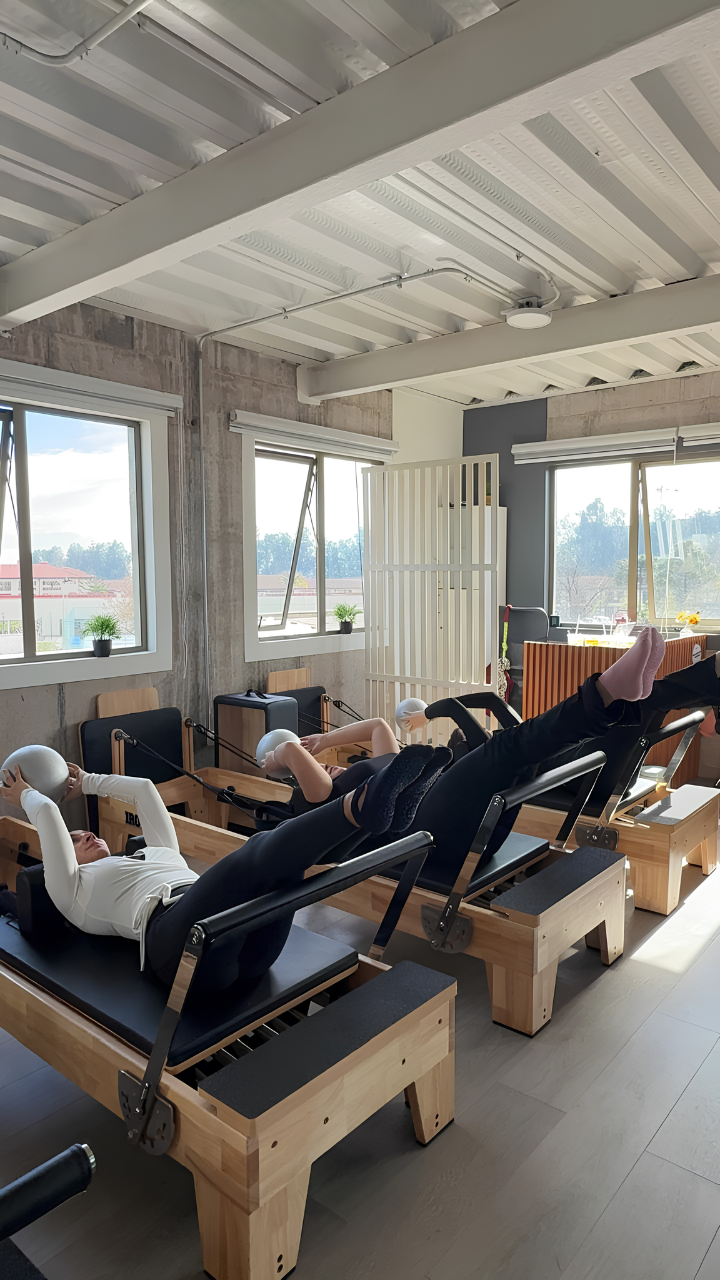 Sala de reformer Cima Pilates